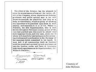 Courtesy of
John McGrain
 