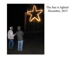 The Star is lighted
December, 2015
 