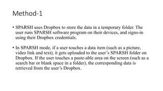 Wht Is Sparsh User Name Sparsh | PPTX