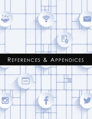REFERENCES & APPENDICES
 