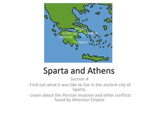 Sparta and Athens Section 4 ,[object Object]