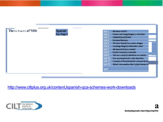 TheS cNm1 1 af'Mllt 
http://www.ciltplus.org.uk/contenUspanish-qca-schemes-work-downloads 
a 
 