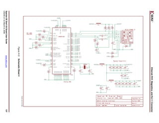 R
                                                             Ethernet PHY, Magnetics, and RJ-11 Connector
                                                                                         UG230_Aa_03_021806
                                        Figure A-3: Schematic Sheet 4
Spartan-3E Start Kit Board User Guide           www.xilinx.com                                                137
UG230 (v1.0) March 9, 2006
 