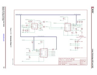R
                                                                          Linear Technology ADC and DAC
                                                                                        UG230_Aa_10_021806
                                        Figure A-10: Schematic Sheet 11
Spartan-3E Start Kit Board User Guide            www.xilinx.com                                              151
UG230 (v1.0) March 9, 2006
 