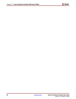 R

Chapter 11: Intel StrataFlash Parallel NOR Flash PROM




88                                           www.xilinx.com   Spartan-3E Starter Kit Board User Guide
                                                                           UG230 (v1.0) March 9, 2006
 