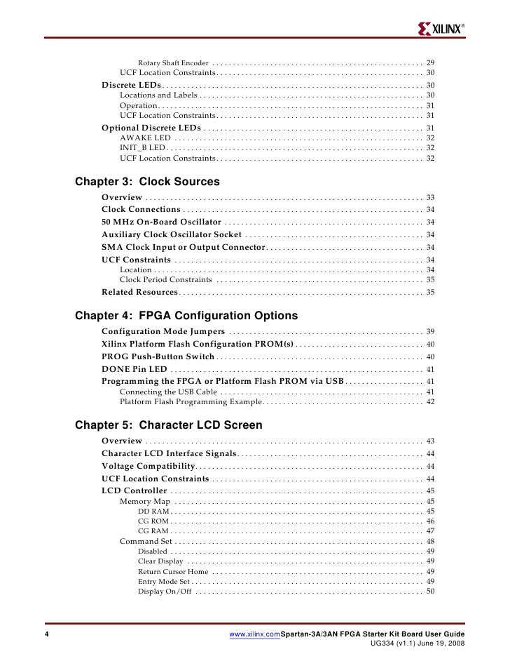 spartan 3a 3an fpga starter kit board user guide
