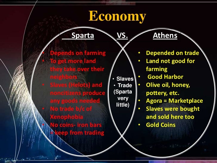 athens vs sparta government