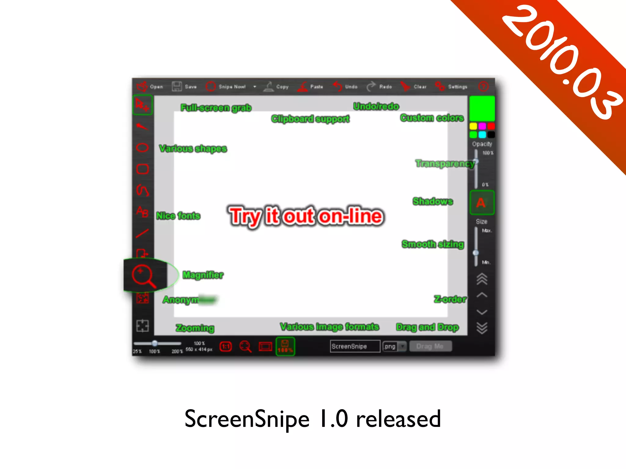 2
010.03
ScreenSnipe 1.0 released
 