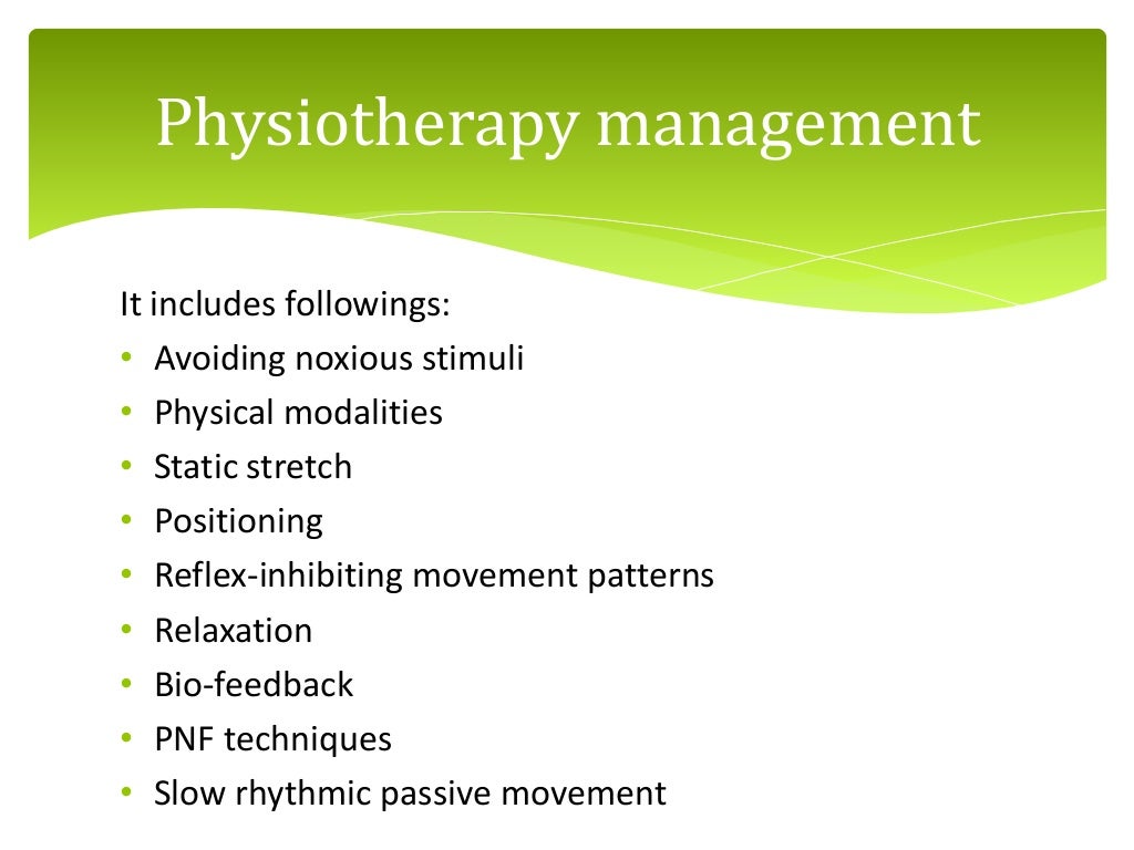 Spasticity management