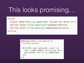 This looks promising…
 