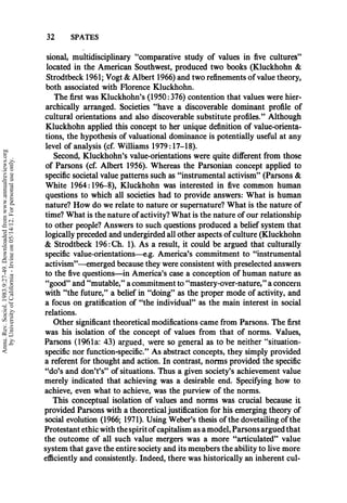 Spates 1983 sociology_of_values | PDF