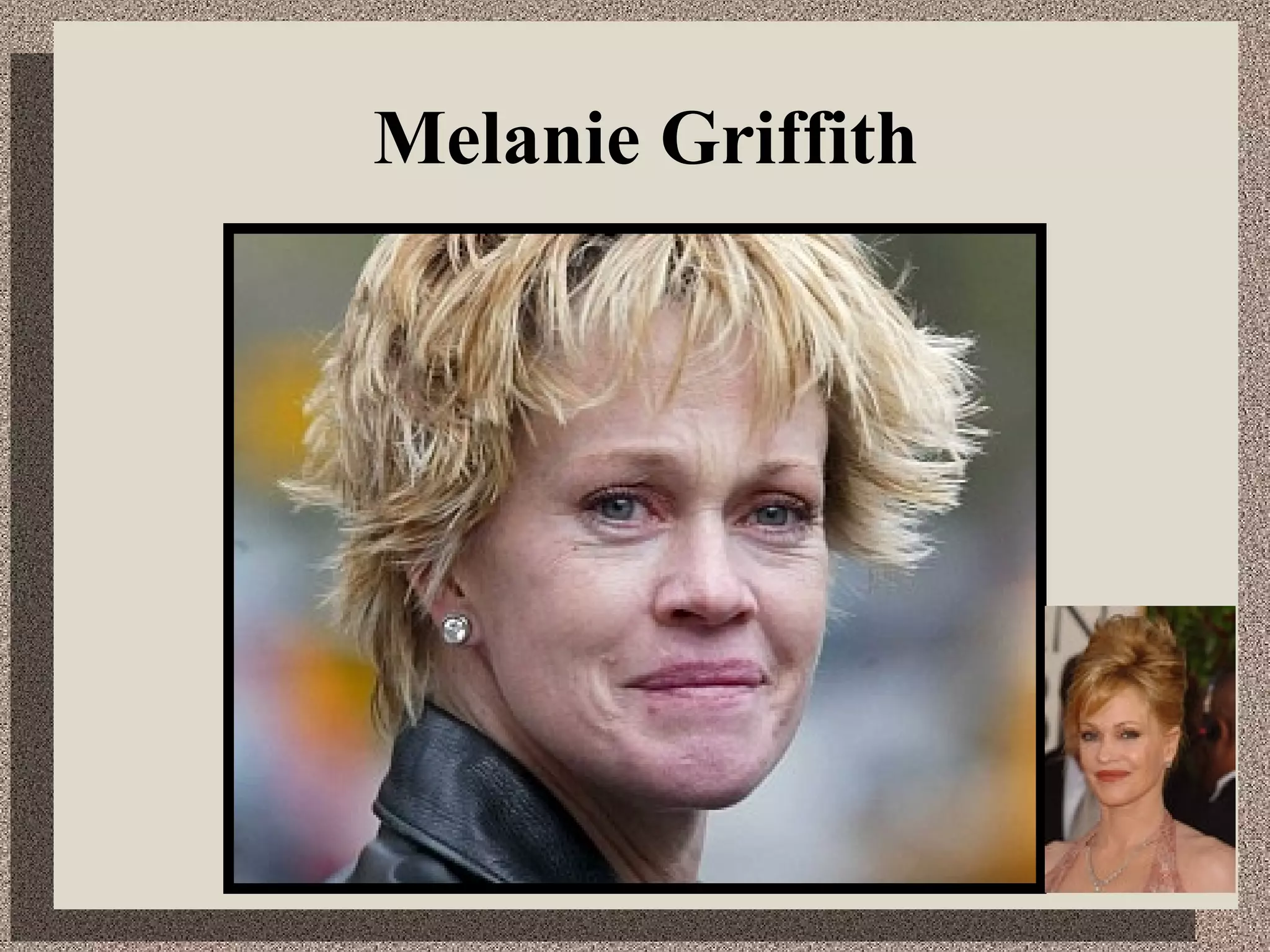 Melanie Griffith 