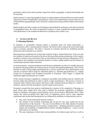 Spatial analysis of house price determinants | PDF