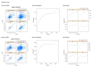 Spatio-temporal analyses of primary production