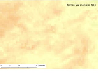 Spatio-temporal analyses of primary production