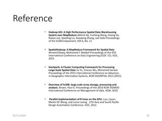 Computational Techniques on Spatial Big Data | PPTX