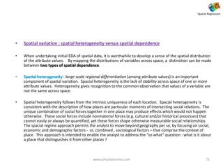 Spatial data analysis | PDF