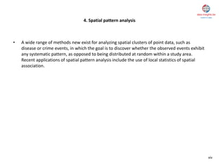 Spatial Analysis With Point Data Spatial data analysis 2 | PDF