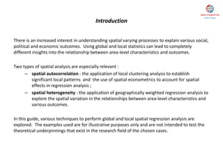 Spatial data analysis 2 | PDF
