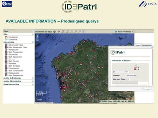 AVAILABLE INFORMATION – Predesigned querys
 