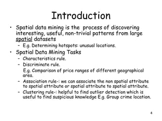 Spatial data mining | PPT