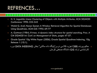 Spatial index(2) | PDF