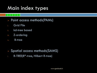 Spatial index(2) | PDF