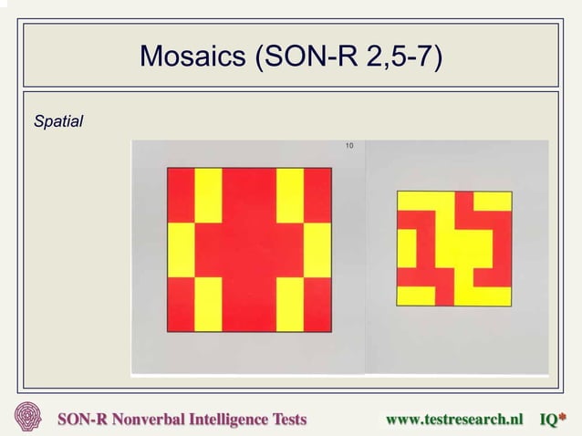 Spatial intelligence test for children | PPT