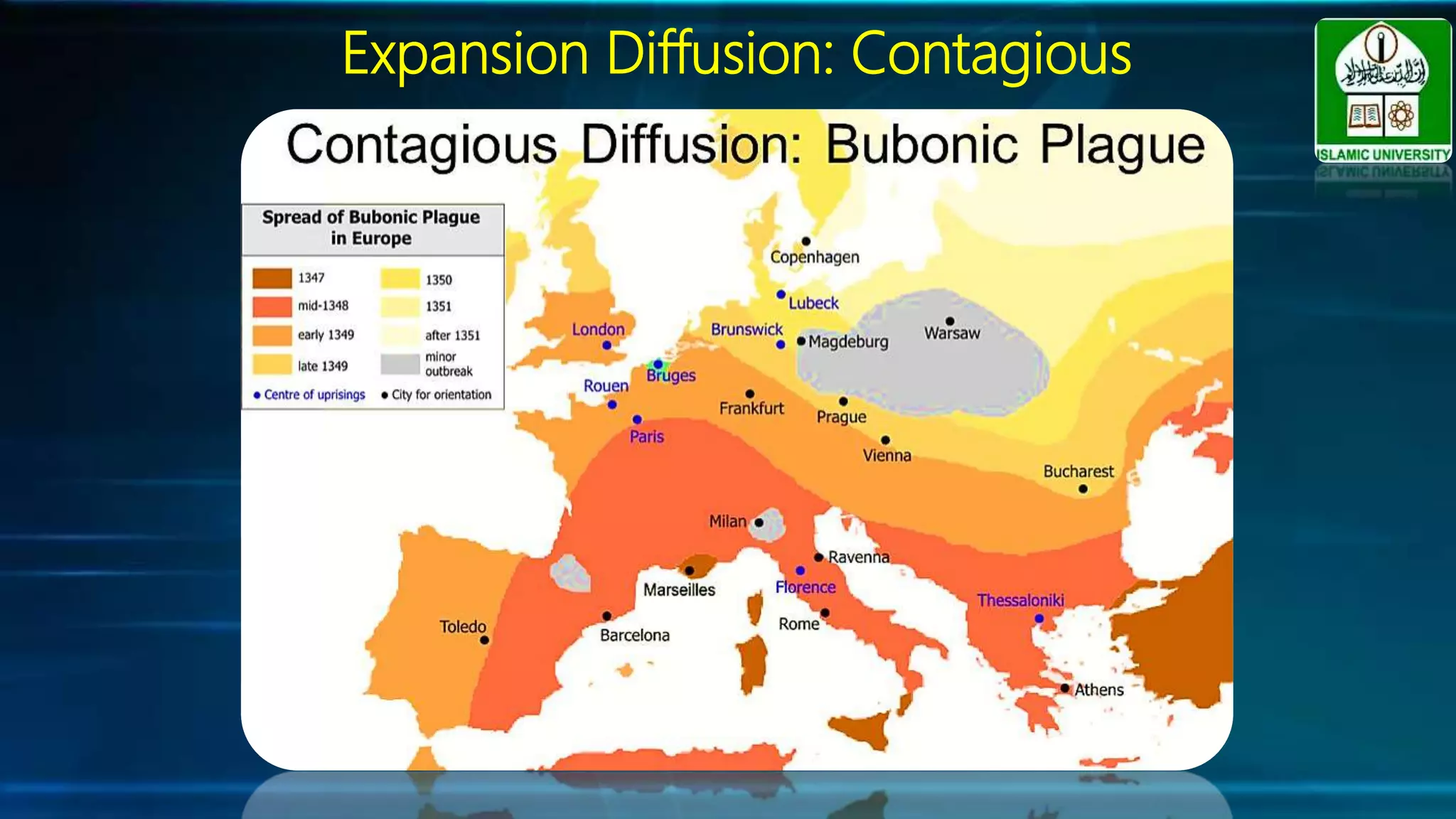 Expansion Diffusion: Contagious
 