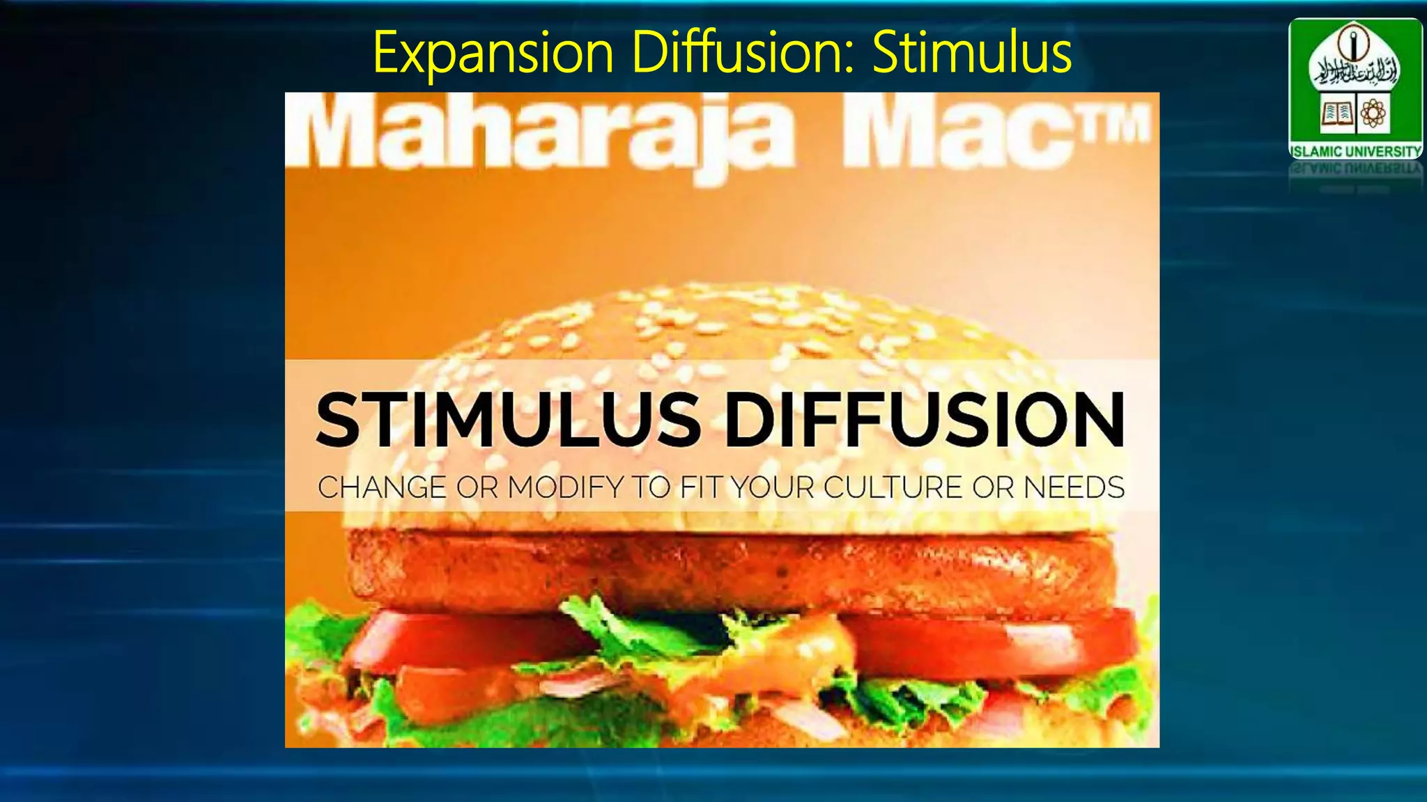 Expansion Diffusion: Stimulus
 