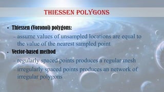 Spatial interpolation techniques | PDF