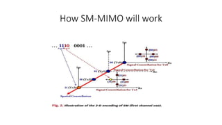 How SM-MIMO will work
 