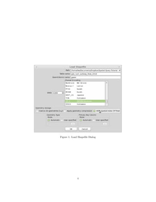 Figure 1: Load Shapeﬁle Dialog

4

 