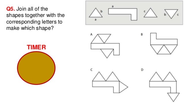 Spatial Reasoning Test Questions and Answers