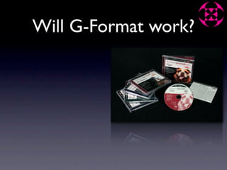 Will G-Format work?
 