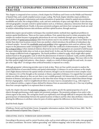 Spatial thinking in planning practice an introduction to gis | PDF