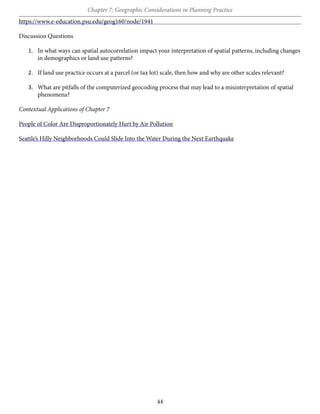 Spatial thinking in planning practice an introduction to gis | PDF