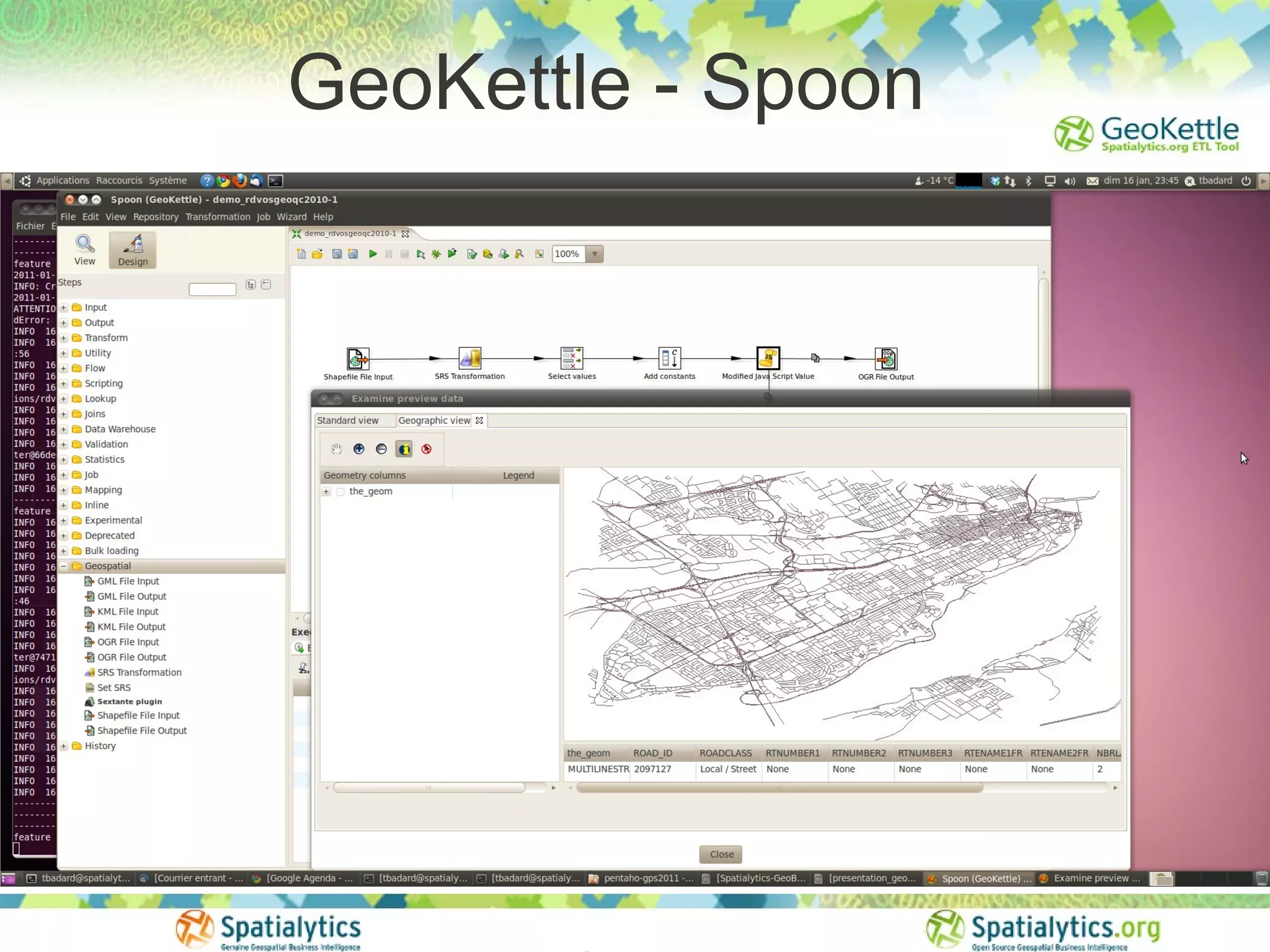 GeoKettle - Spoon
 