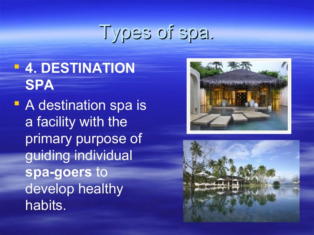 health and spa tourism definition