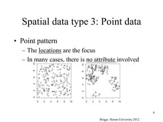 spatial and spatio-temporal analysis in small area | PPT