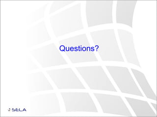 Questions?
 