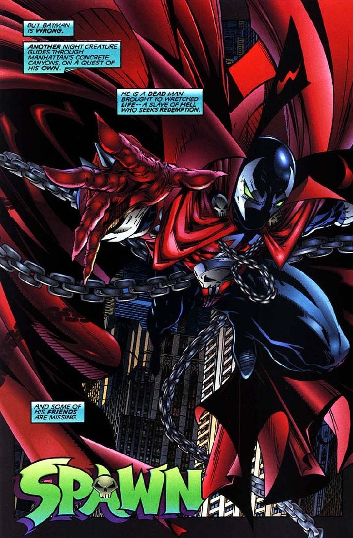 Spawn Batman By Frank Miller Todd Mcfarlane