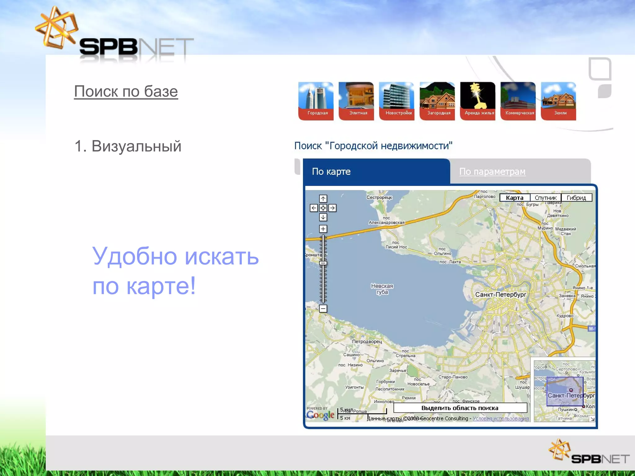 Features of a realtor company website projection