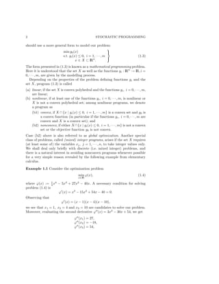 Stochastic Programming | PDF