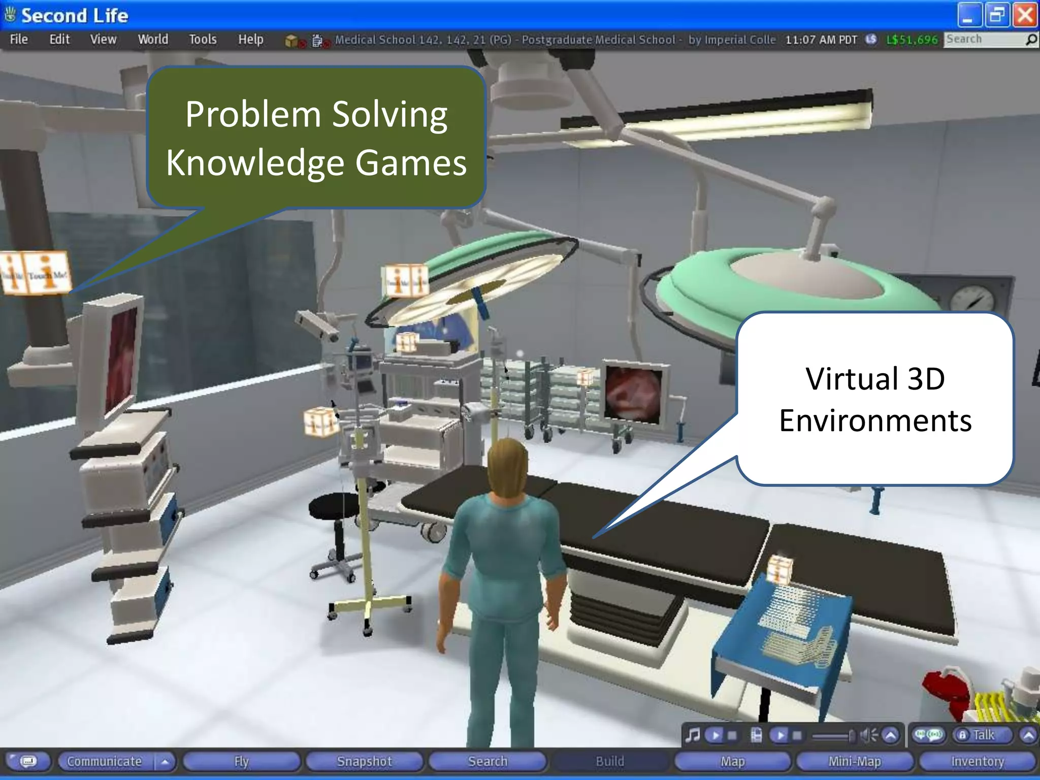 Problem SolvingKnowledge GamesVirtual 3D Environments