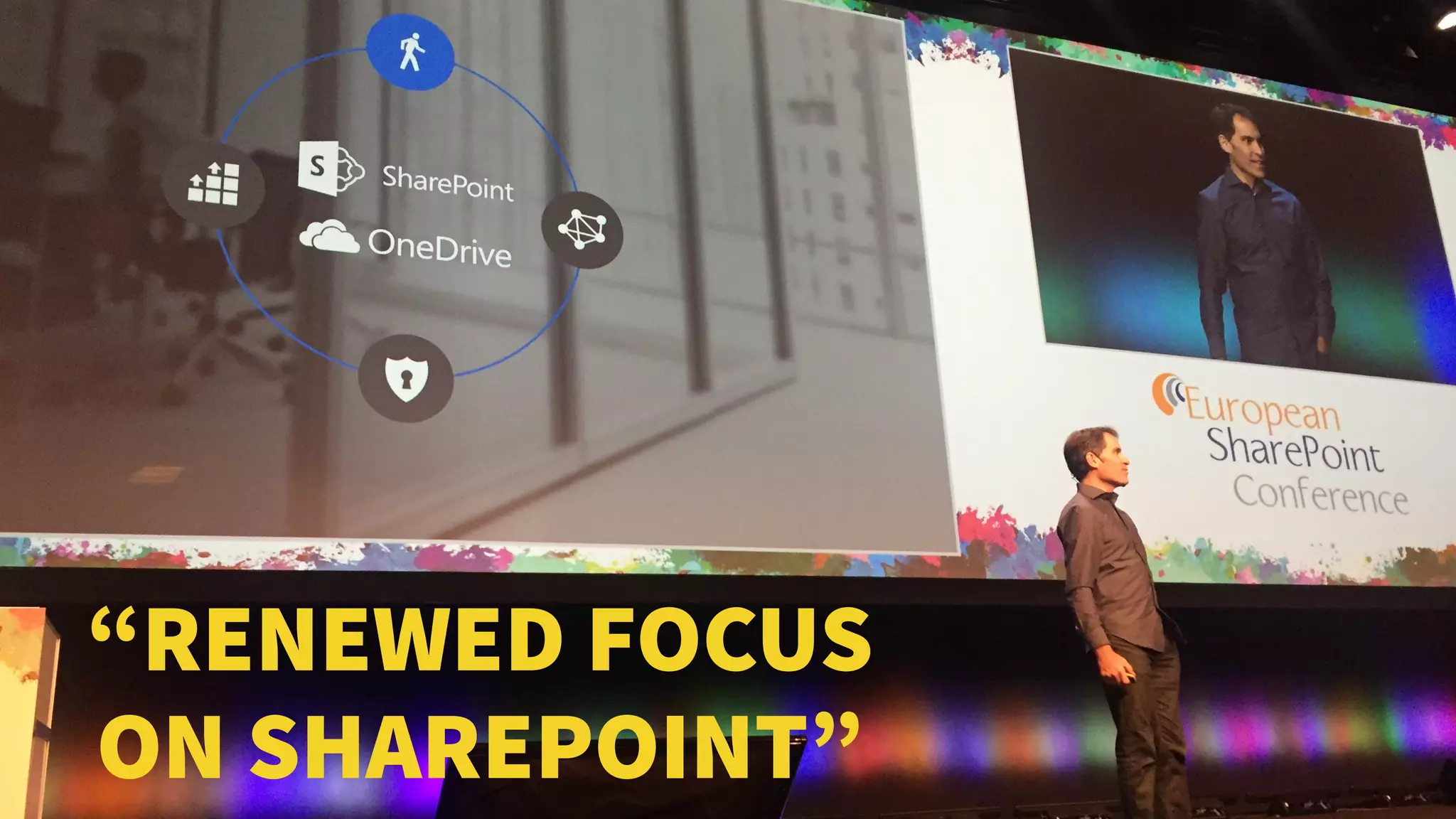 “RENEWED FOCUS
ON SHAREPOINT”
 