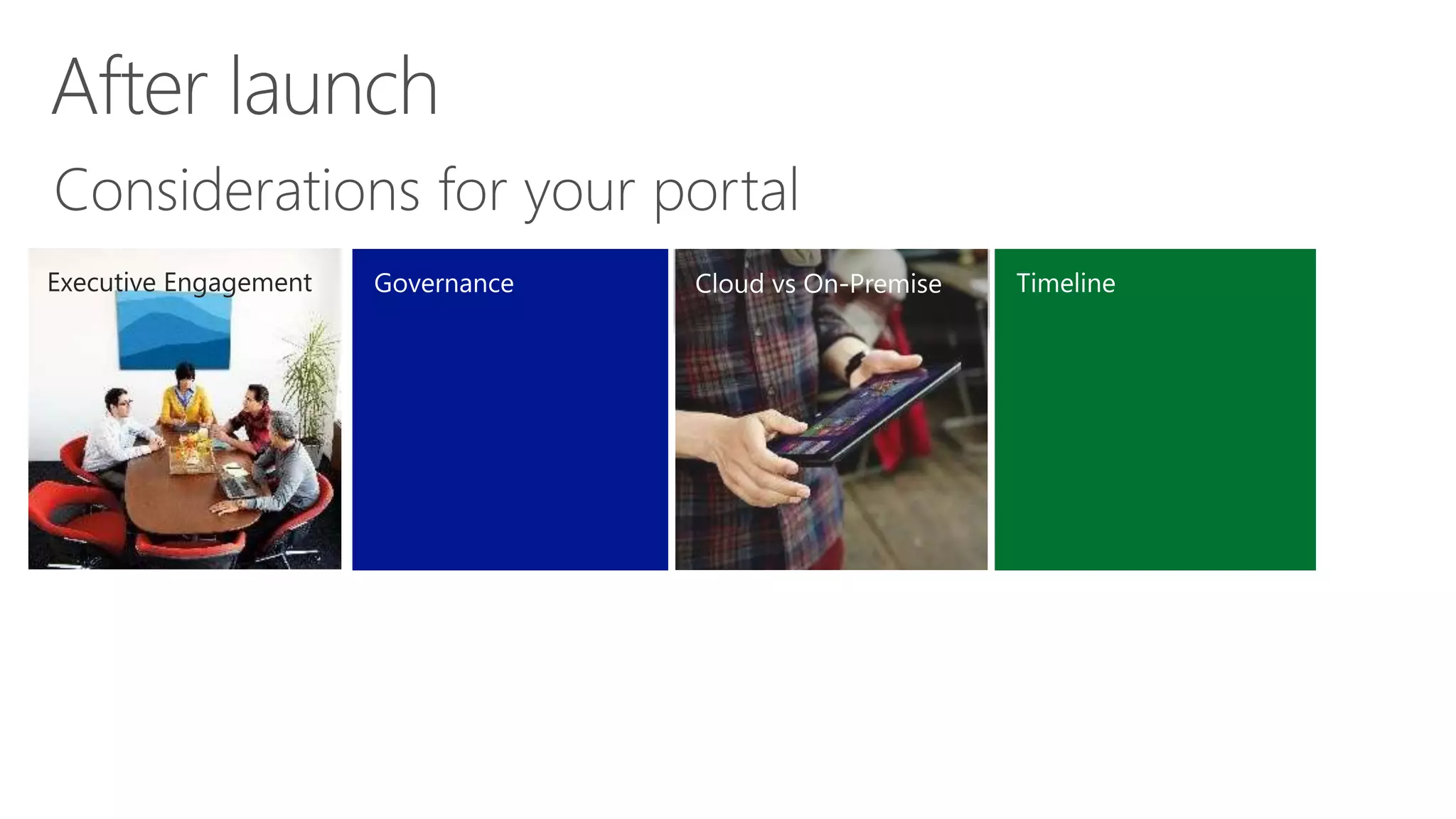 Executive Engagement

 