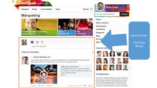 Social Stream
(Courtesy
Beezy)
 