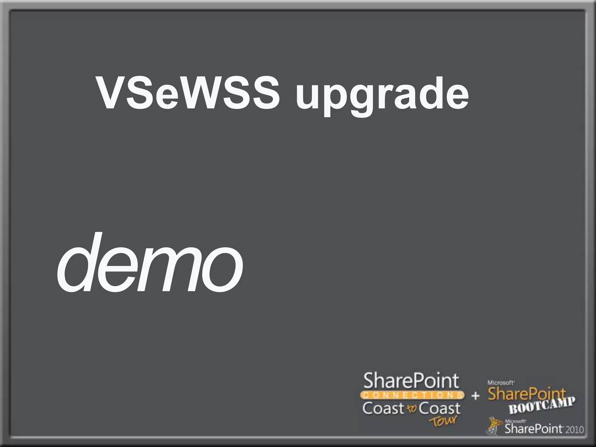 VSeWSS upgradedemo 