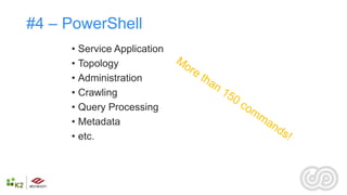 SPCAdriatics - 10 Things I Like In SharePoint 2013 Search